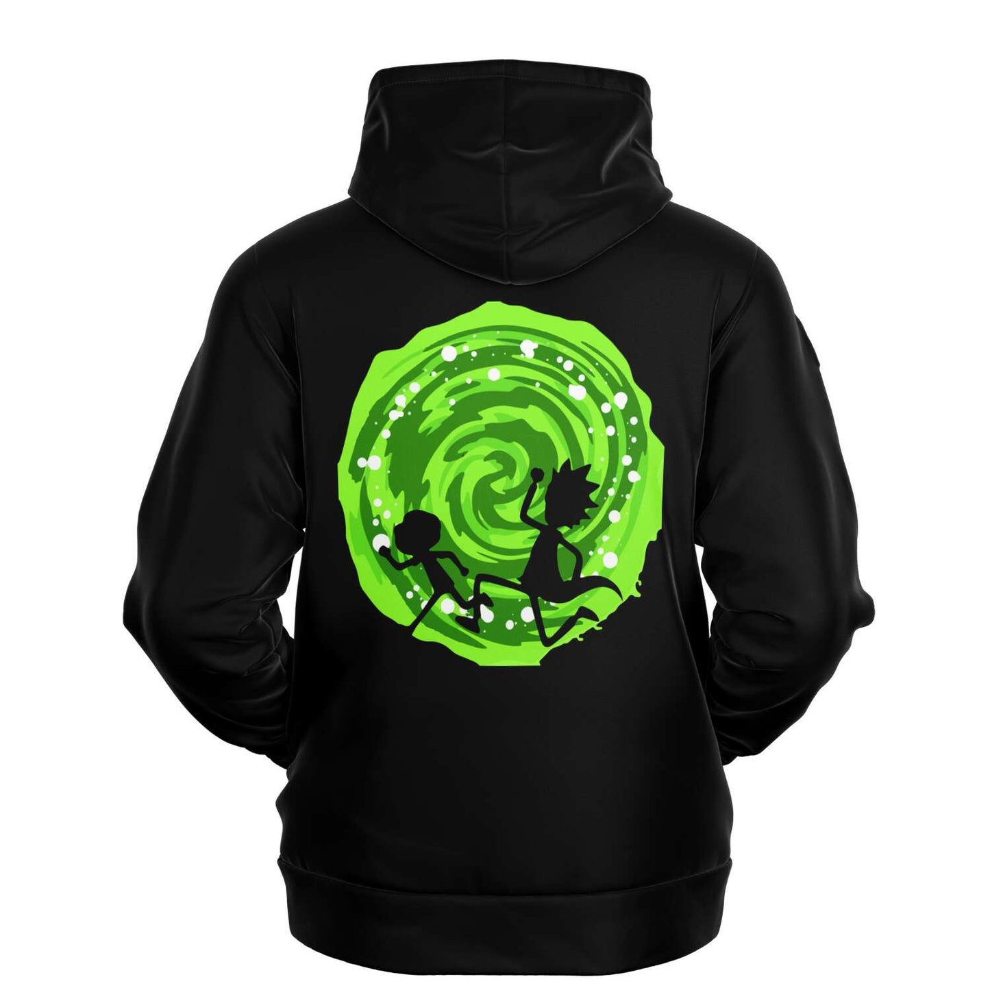 Rick & morty silhouette hoodie