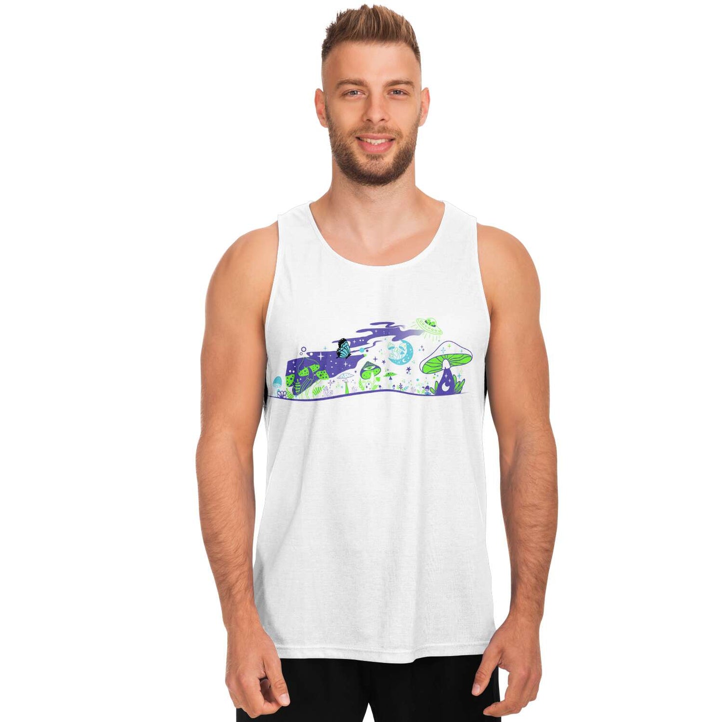 Mushrooms forest Tank top
