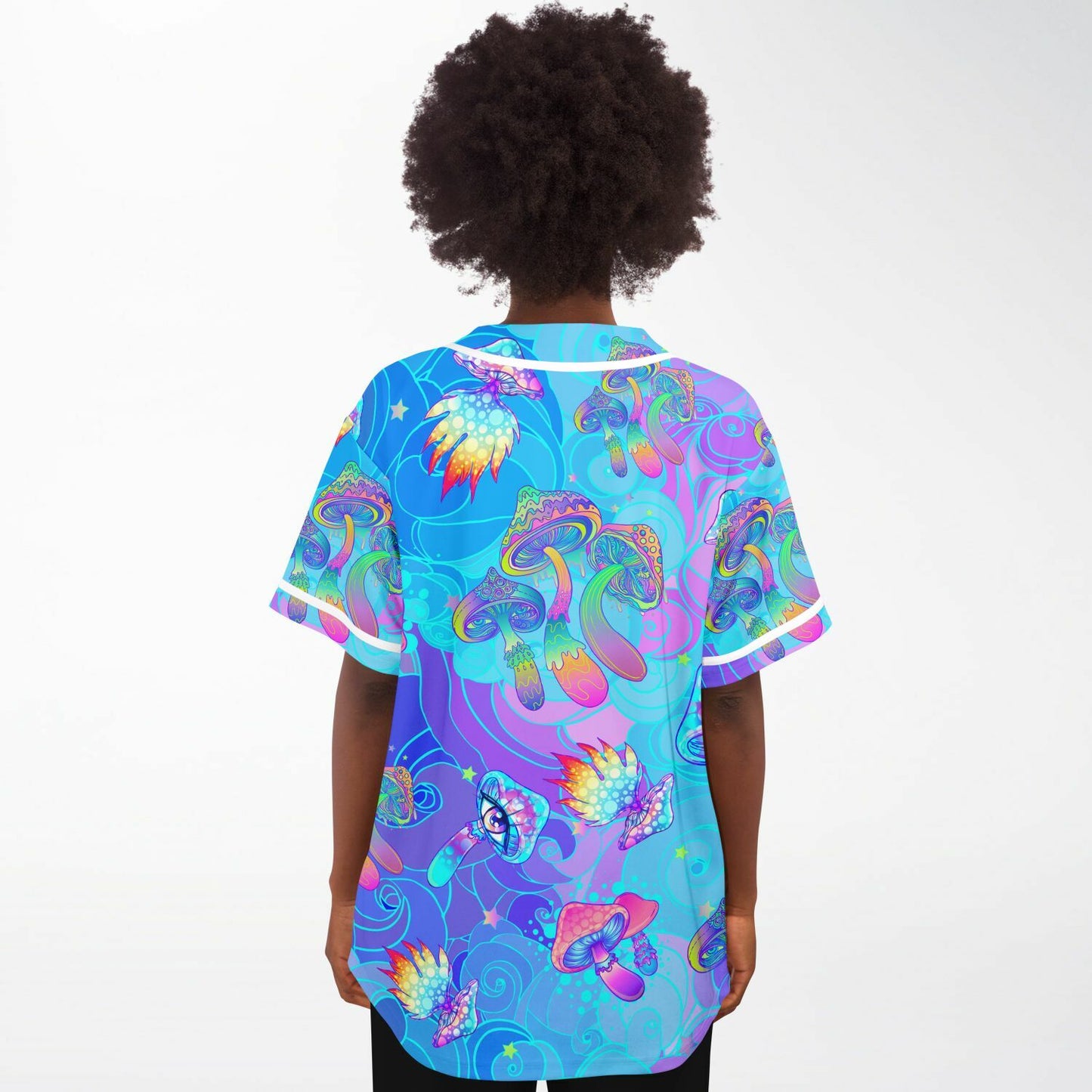 Mushrooms set baseball jersey