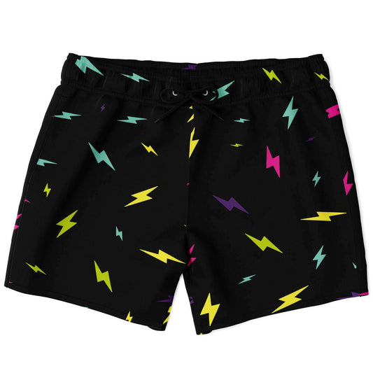 Electric bolt swim trunks
