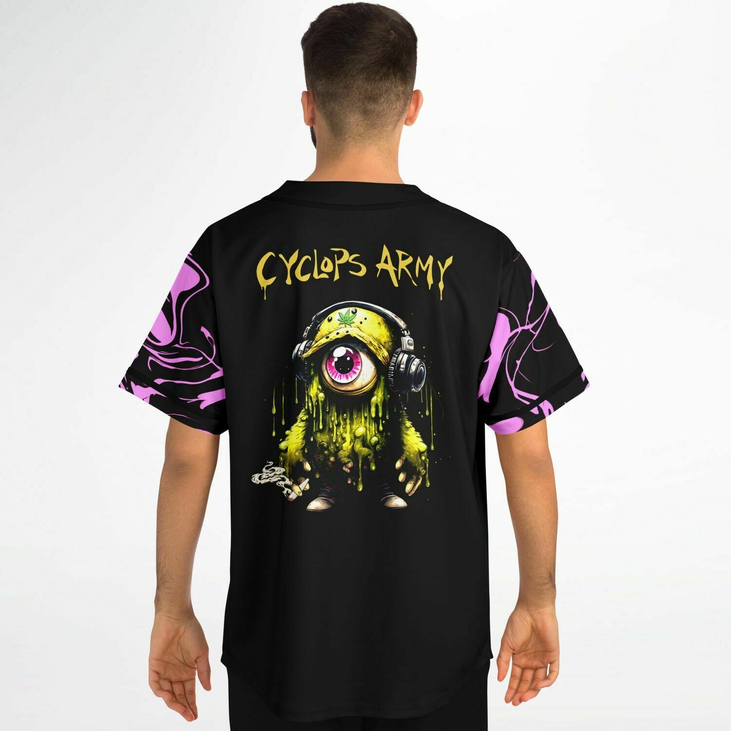 Jacelyn Custom rave Baseball Jersey V1
