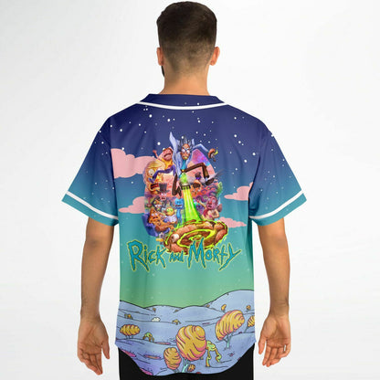 Rick and friends Baseball Jersey