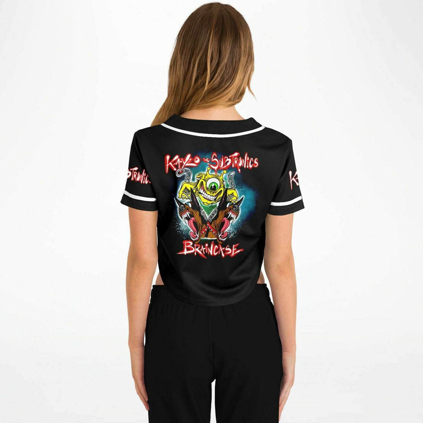Rhiannon Cropped Baseball Jersey