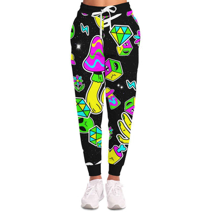 Colorful trippy shapes