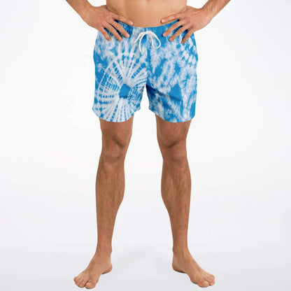 Tie dye swim trunk