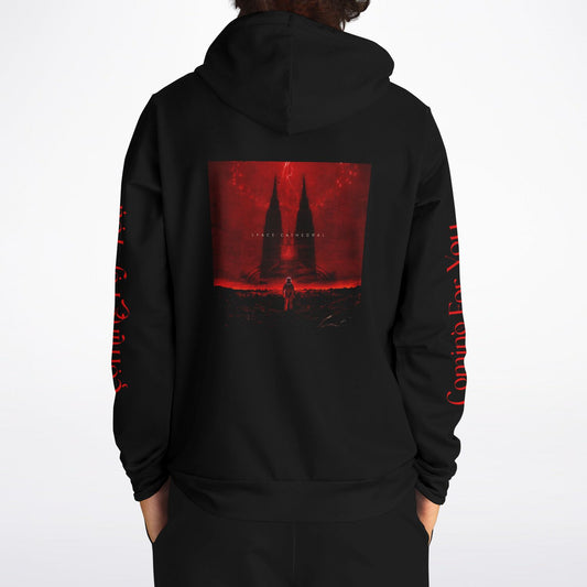 Christian custom rave hoodie