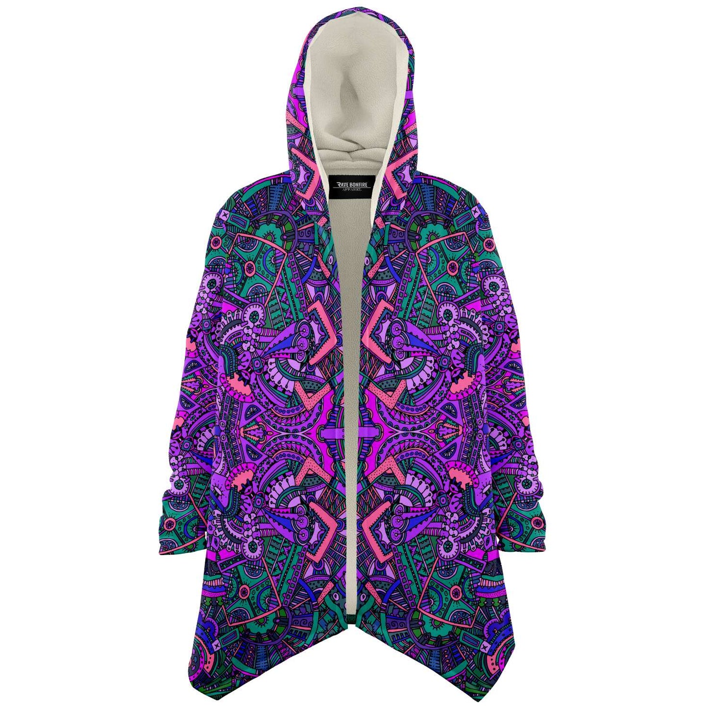 Colorful abstract Tech cloak