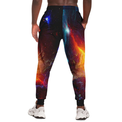 Colorful galaxy stars jogger