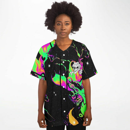 Angry T rex baseball jersey