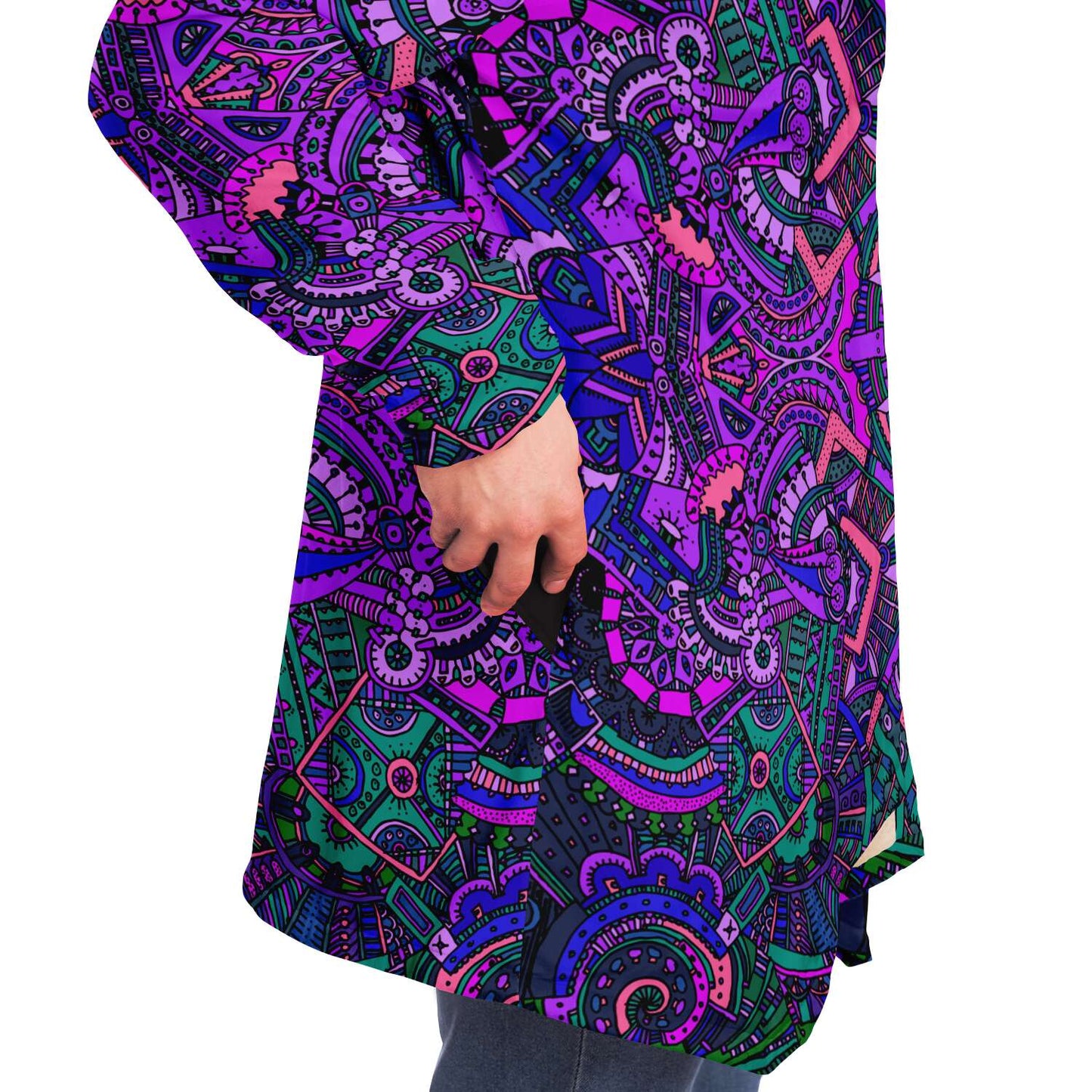 Colorful abstract Tech cloak