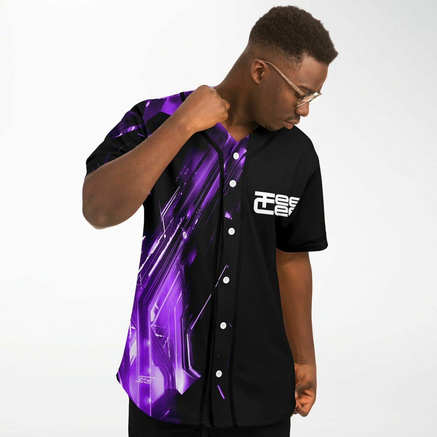 Purple teecee baseball jersey