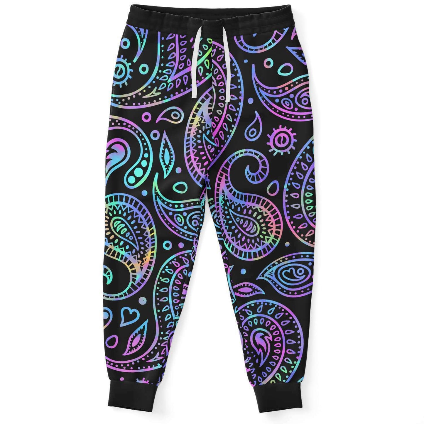 Colorful paisely jogger
