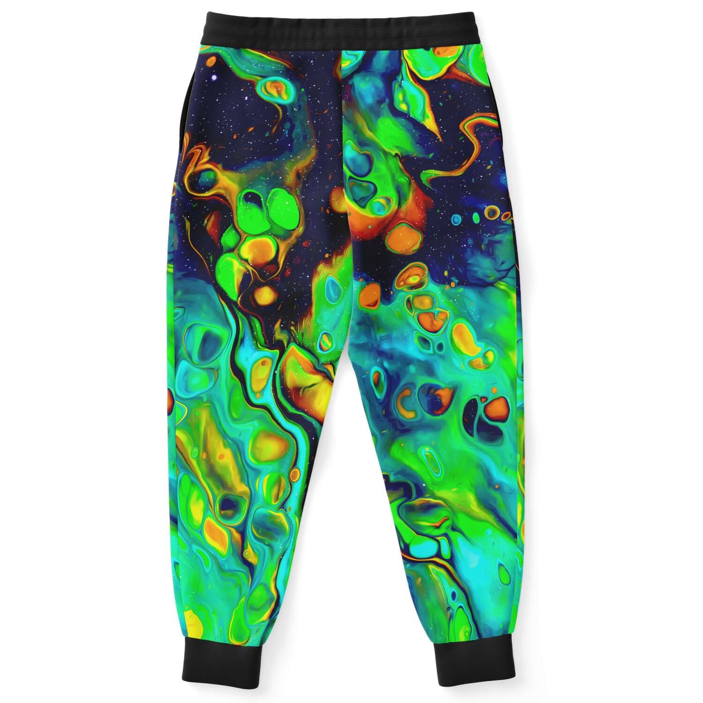 Green liquid space jogger