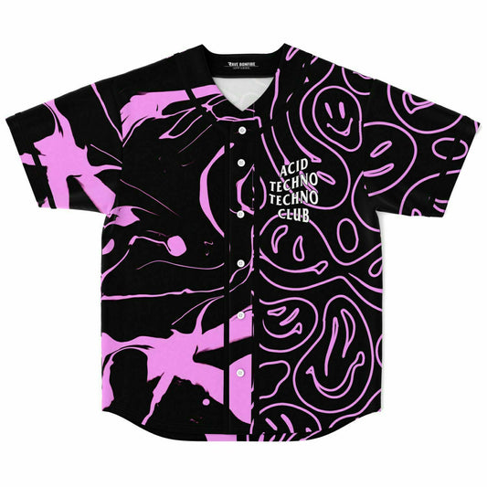 Acid techno club Baseball Jersey