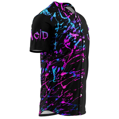 Acid house music baseball jersey