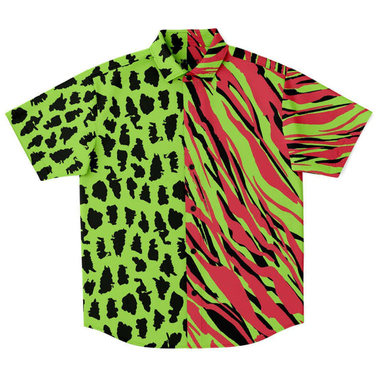 Safari short sleeve down shirt V2