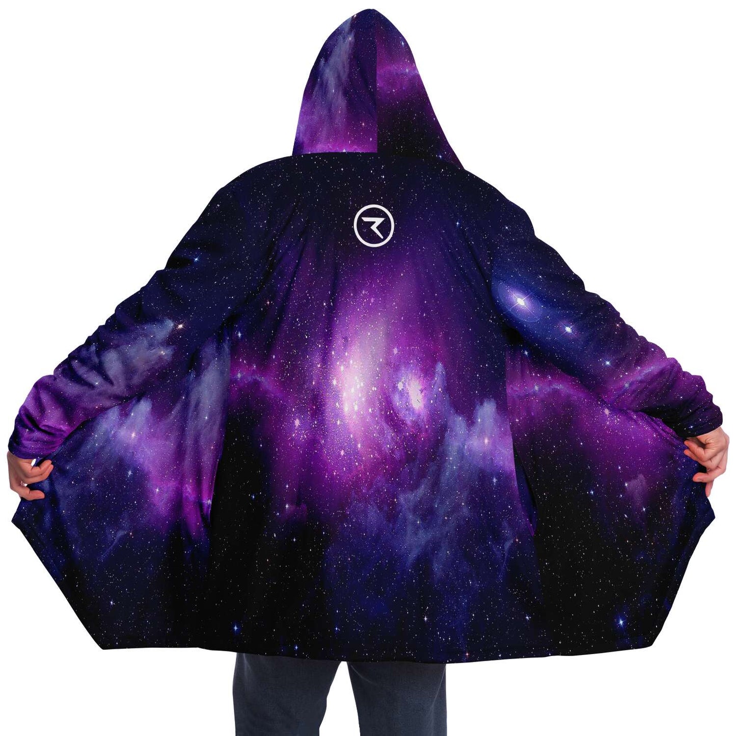 Purple galaxy cloak