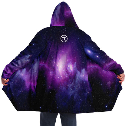 Purple galaxy cloak