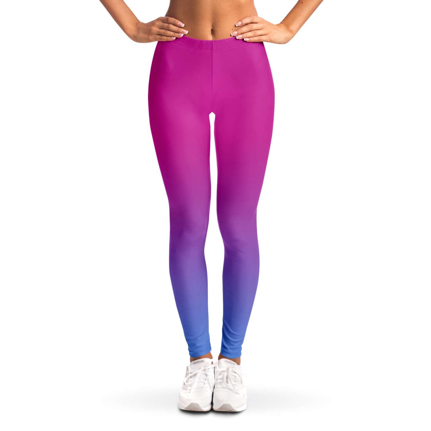 Pink to purple gradient Leggings