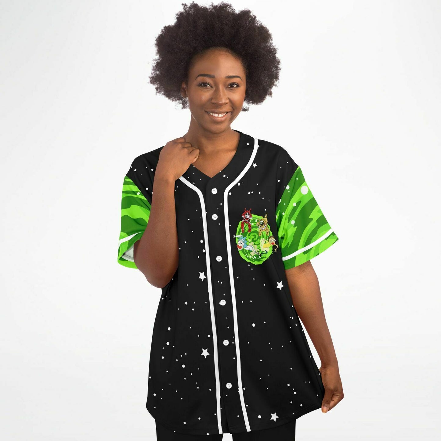 Cyclops army rick and morty crop top baseball jersey V3