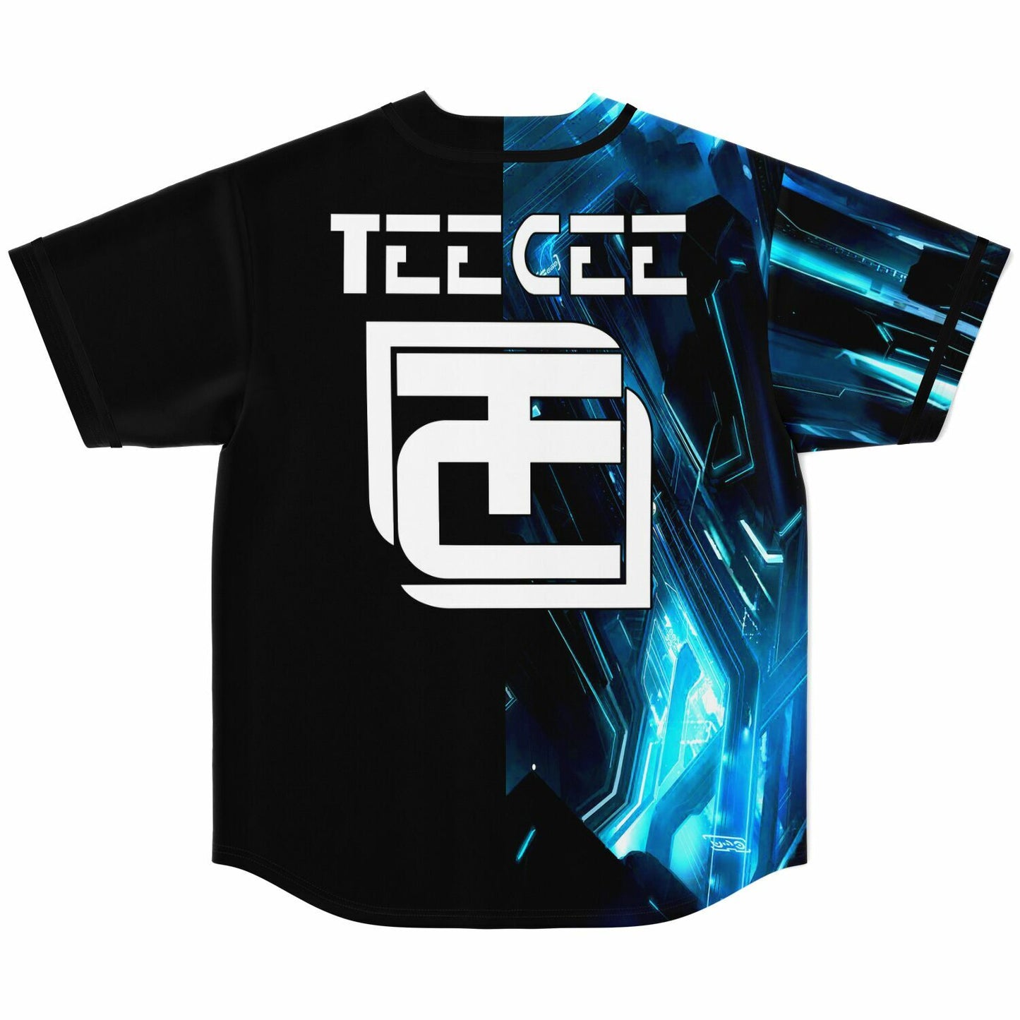 Blue Teecee baseball jersey