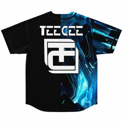 Blue Teecee baseball jersey