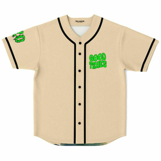 Pothead good times rave baseball jersey