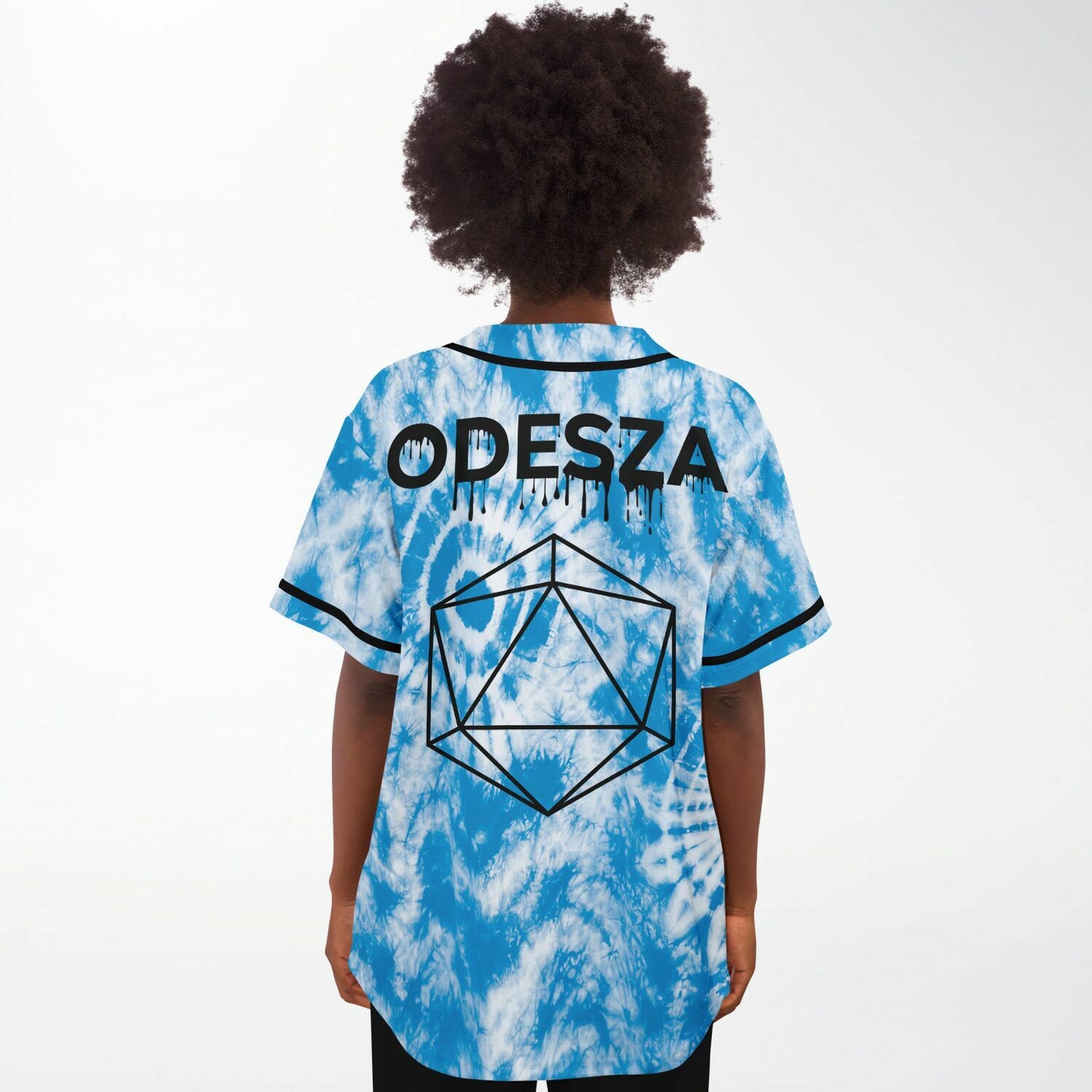 Tie dye odesza baseball jersey