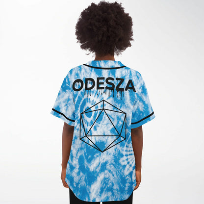 Tie dye odesza baseball jersey