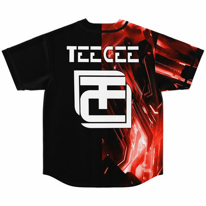 Red Teecee baseball jersey
