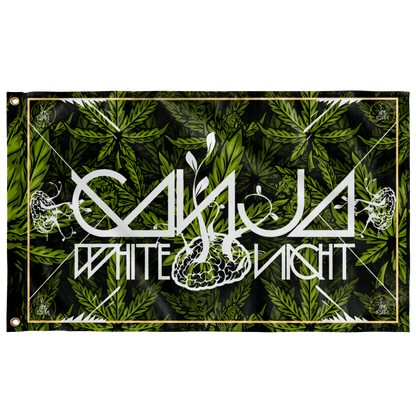 GANJA WHITE NIGHT FLAG