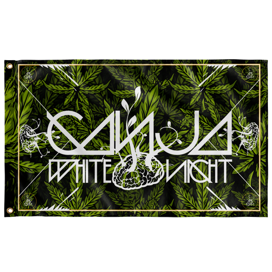 GANJA WHITE NIGHT FLAG