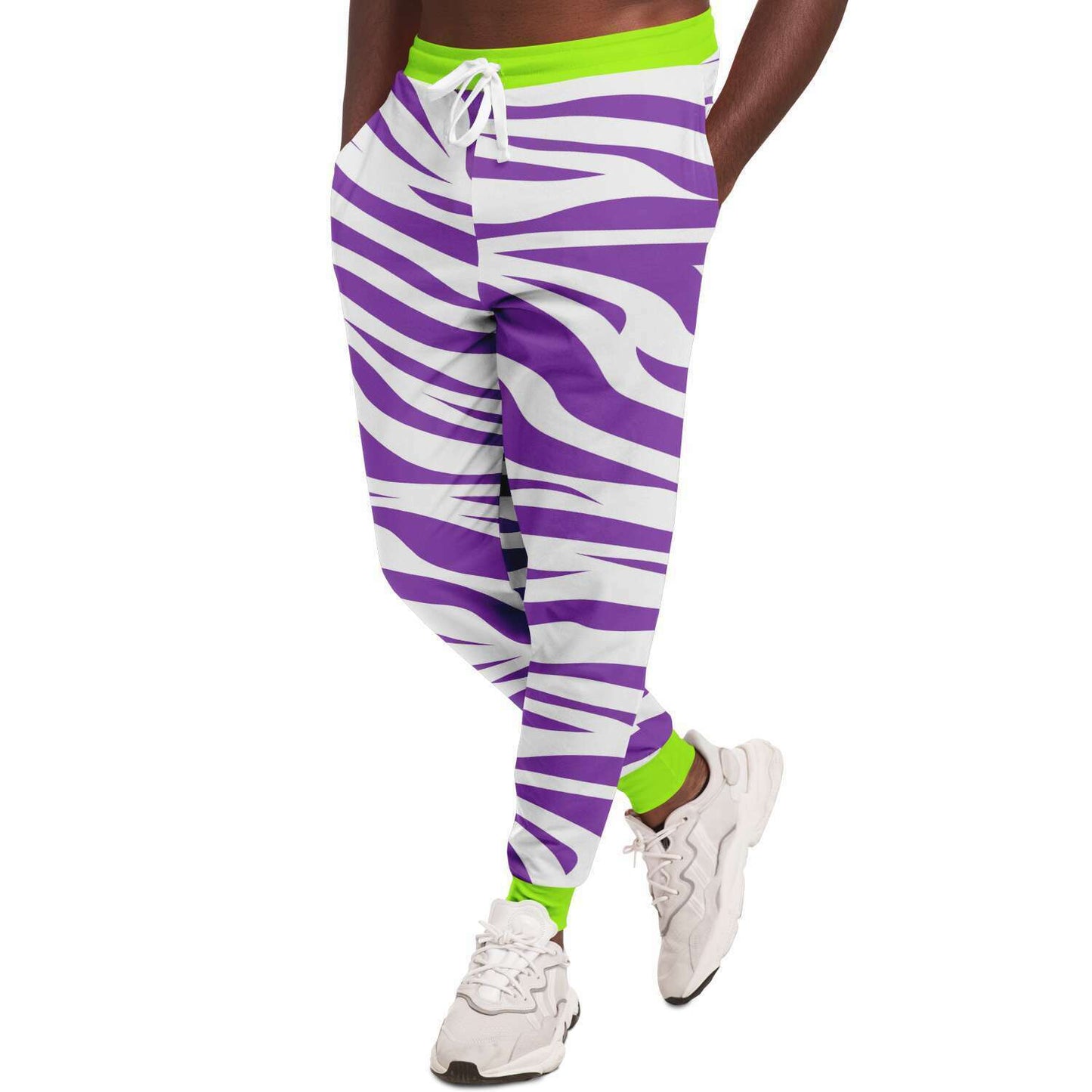 Purple zebra jogger