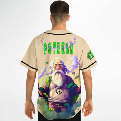 Pothead good times rave baseball jersey