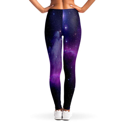 Purple Galaxy Leggings
