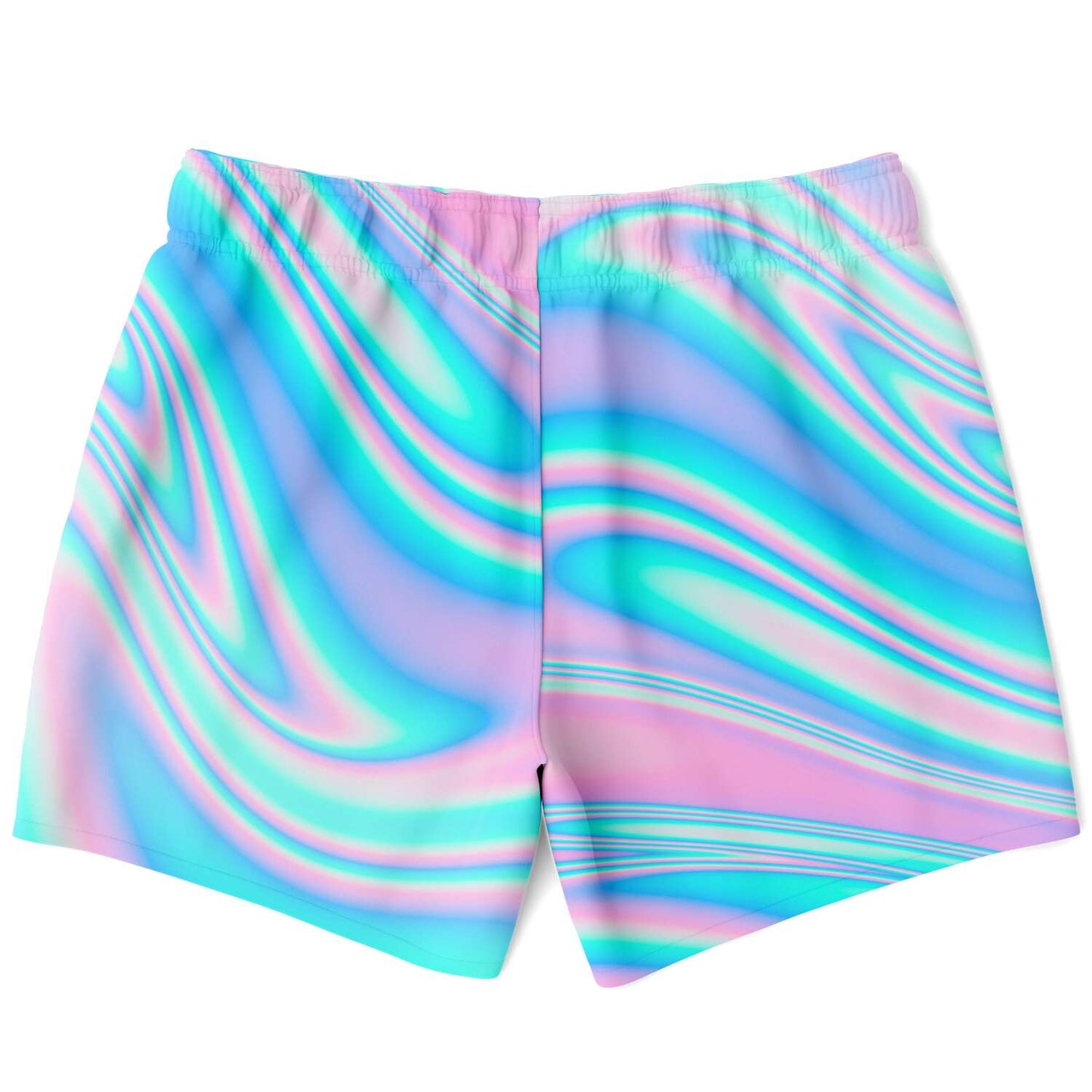 Abstract acid trip swim trunk V2