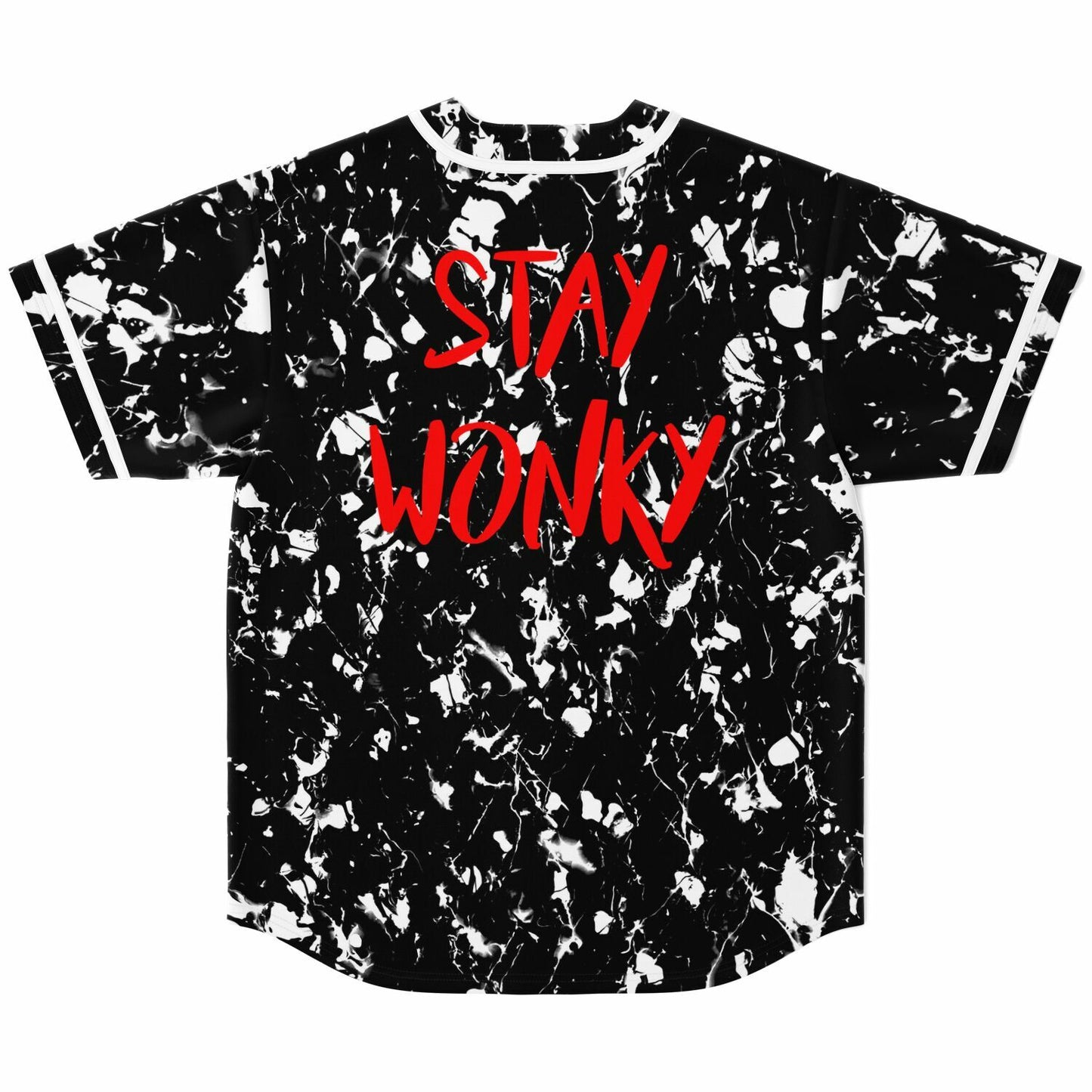 Stay wonky baseball jersey V3