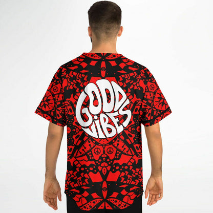 Good vibes Baseball Jersey