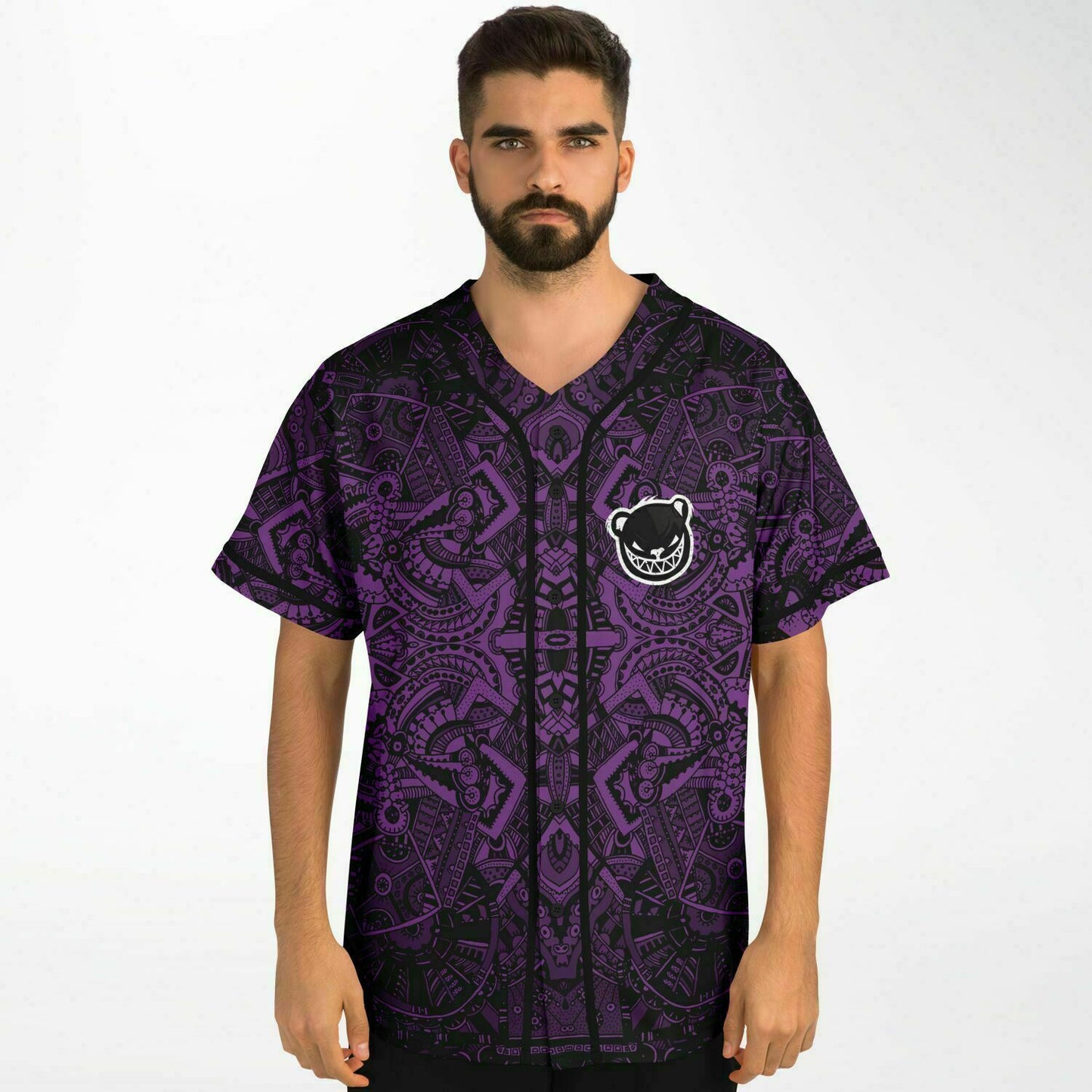 Bear Bass Baseball Jersey V1