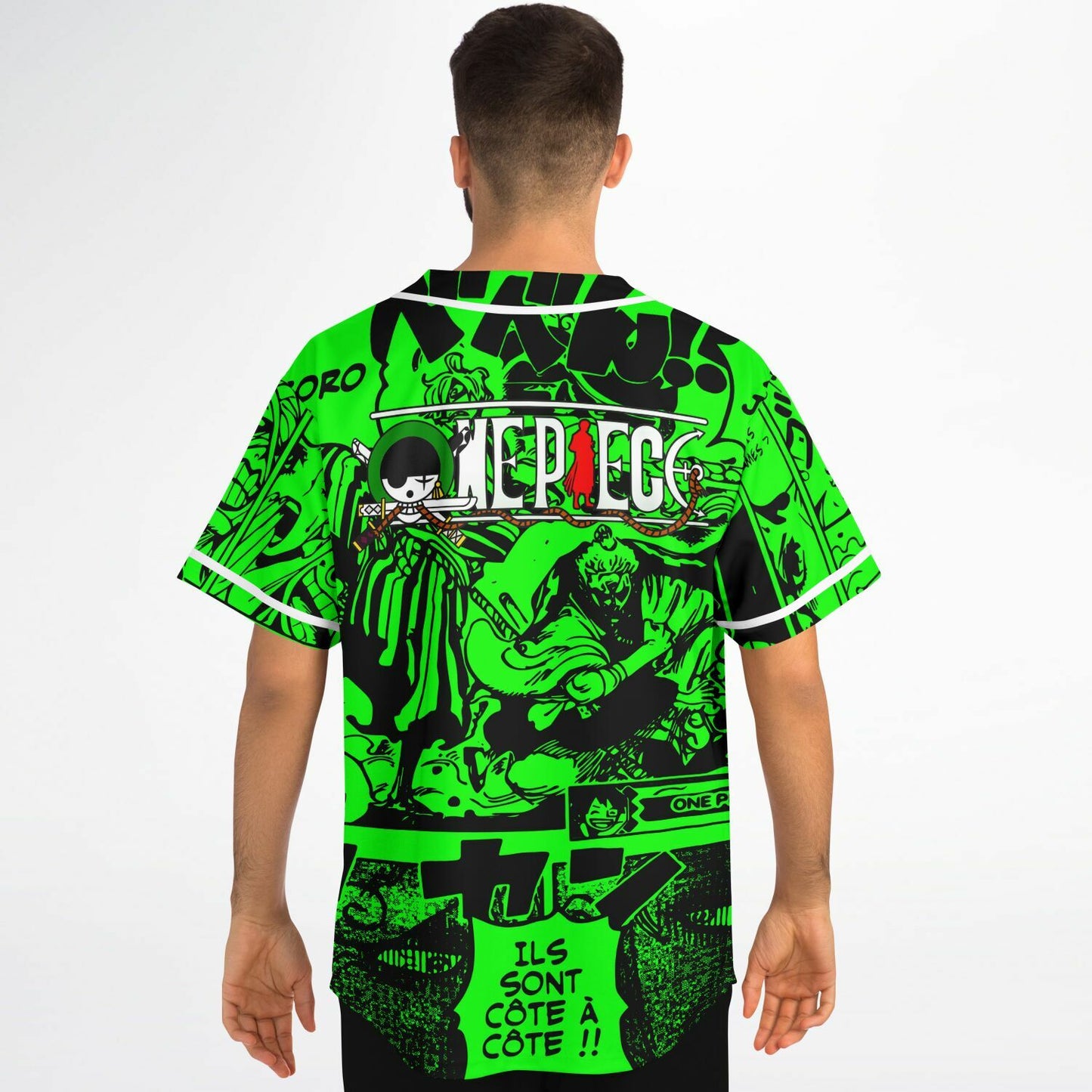 Zoro one pience baseball jersey