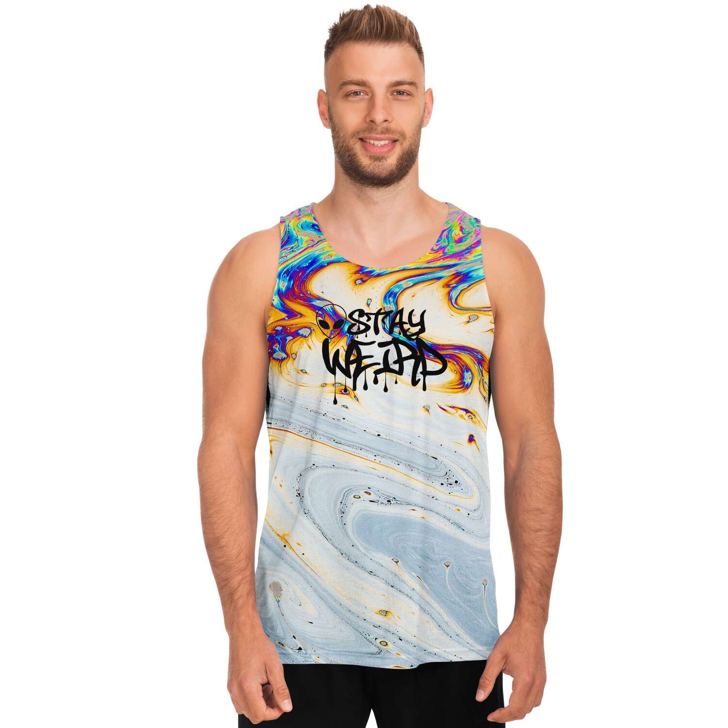 STAY WEIRD TANKTOP