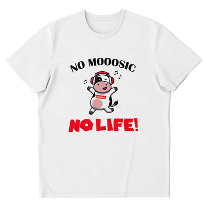 No moooosic no life T-shirt
