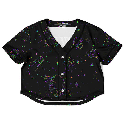 pickle rick crop top jersey