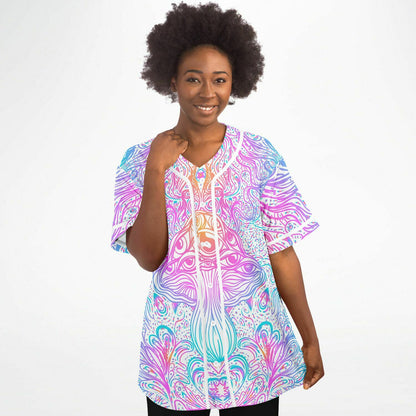 Active mushroom baseball jersey