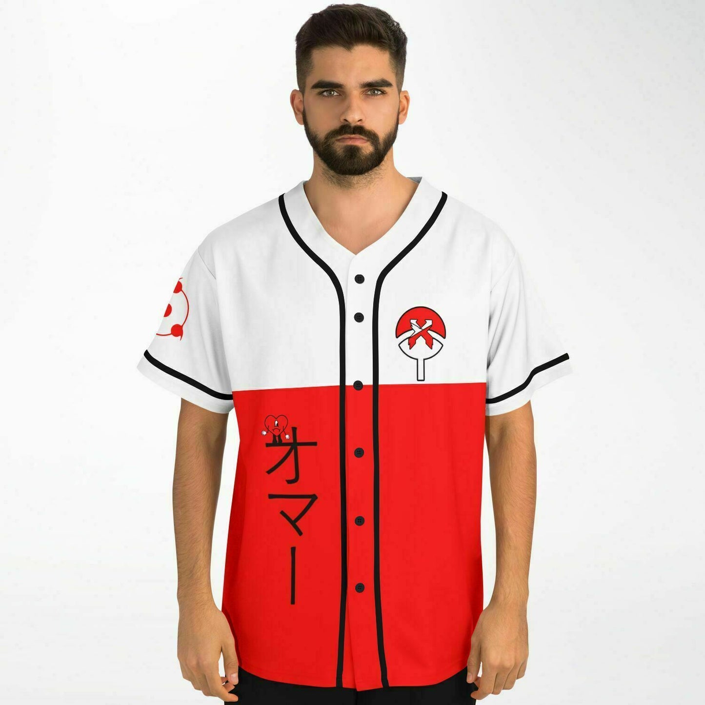 Uchiha clan cosplay Baseball Jersey