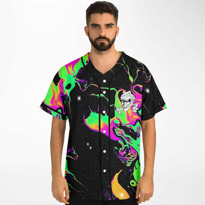 Angry T rex baseball jersey