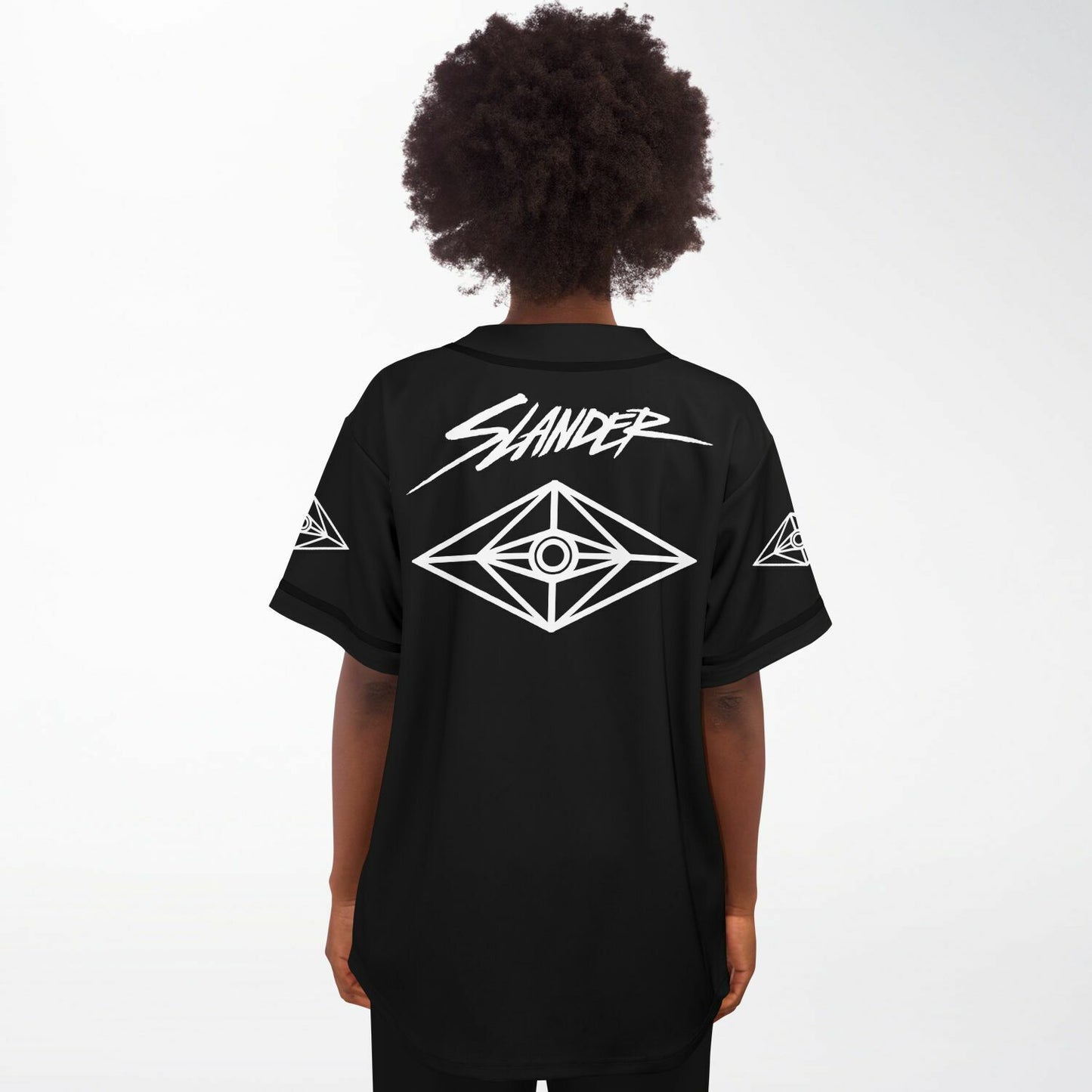 Slander black custom jersey