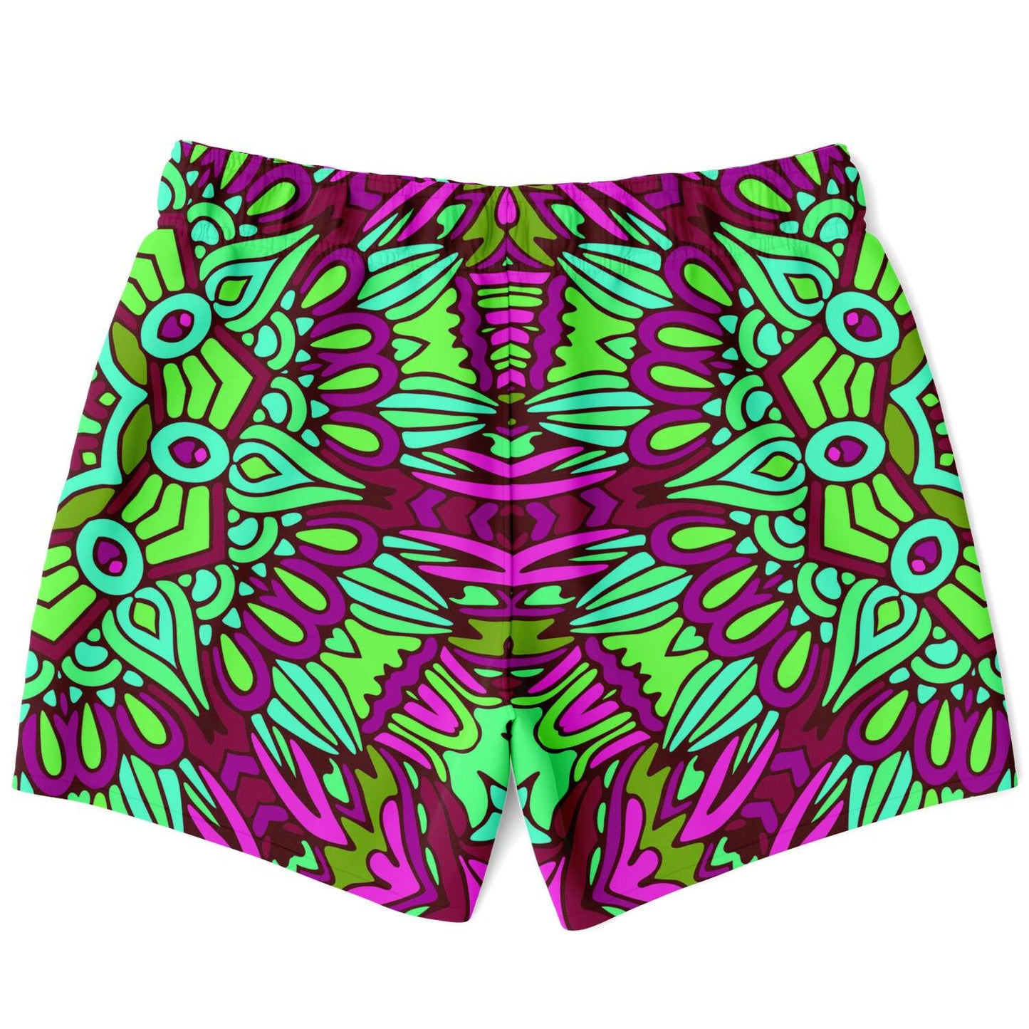 Colorful ethnic  swim trunk
