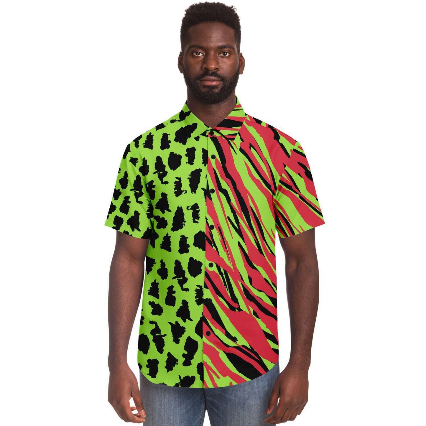 Safari short sleeve button down shirt