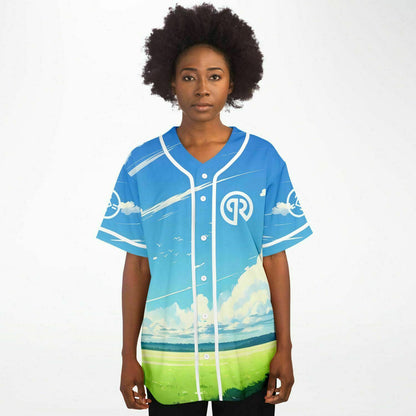 Lillian custom rave Baseball Jersey V1